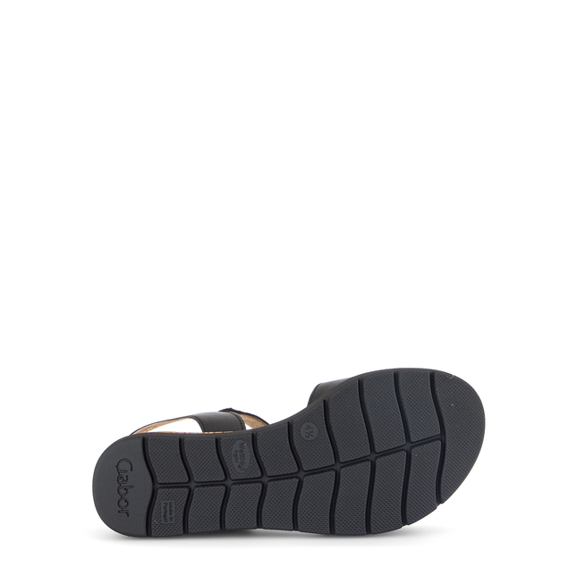 Gabor 82.700.57 Shout Black Dressy Sandals