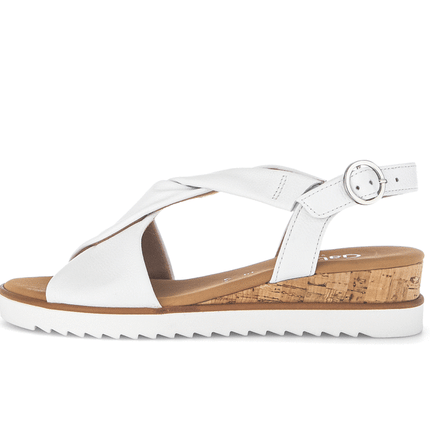 Gabor 82.751.50 Rich White Dressy Ladies Sandals