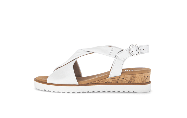 Gabor 82.751.50 Rich White Dressy Sandals
