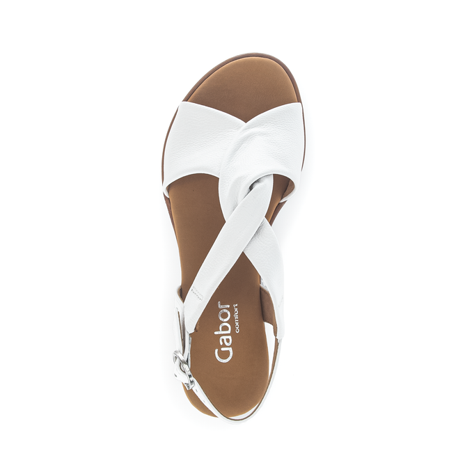 Gabor 82.751.50 Rich White Dressy Sandals