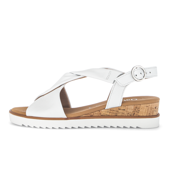 Gabor 82.751.50 Rich White Dressy Sandals