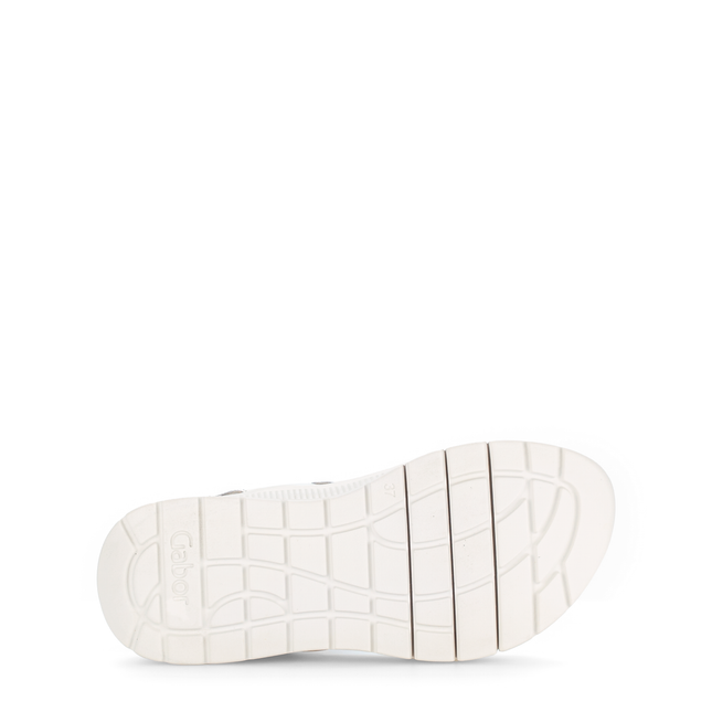 Gabor 84.610.20 Nappa Nava latte Bathurst White Dressy Sandals