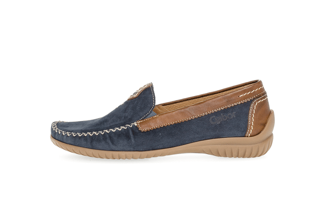 Gabor 86.090.46 Soft Nubuk/Tucson blue/new whisky California Blue