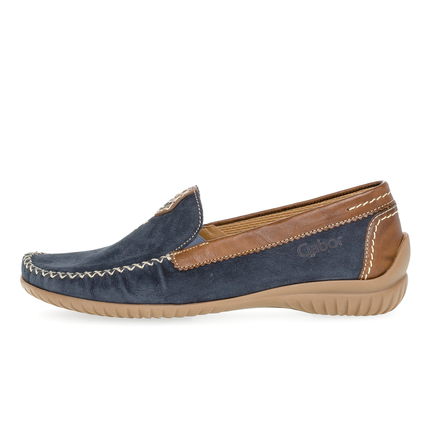 Gabor 86.090.46 Soft Nubuk/Tucson blue/new whisky California Blue