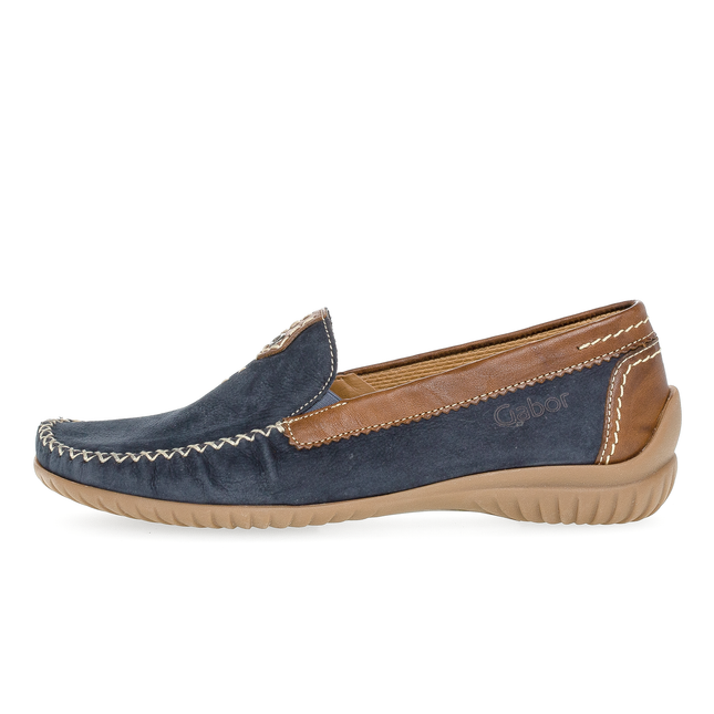 Gabor 86.090.46 Soft Nubuk/Tucson blue/new whisky California Blue