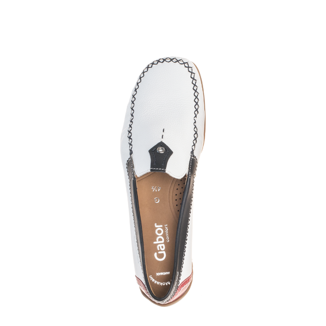 Gabor 86.090.69 Cervo weiss/multic. California White