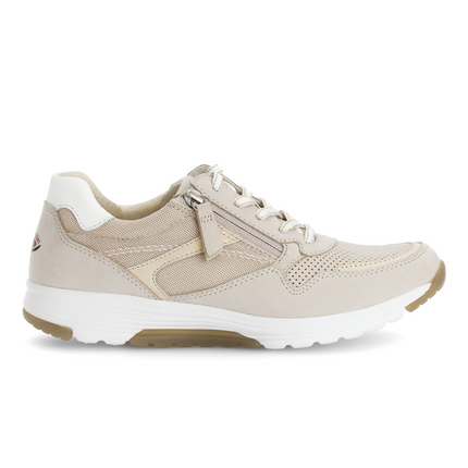Gabor 86.978.31 Nubuk/Mesh/Perl(prf) puder/weiss Haley Beige