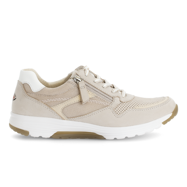 Gabor 86.978.31 Nubuk/Mesh/Perl(prf) puder/weiss Haley Beige
