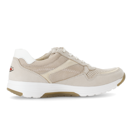 Gabor 86.978.31 Nubuk/Mesh/Perl(prf) puder/weiss Haley Beige