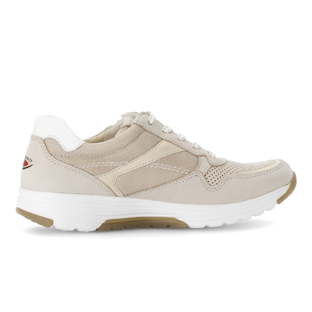 Gabor 86.978.31 Nubuk/Mesh/Perl(prf) puder/weiss Haley Beige