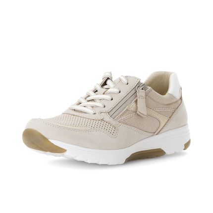 Gabor 86.978.31 Nubuk/Mesh/Perl(prf) puder/weiss Haley Beige