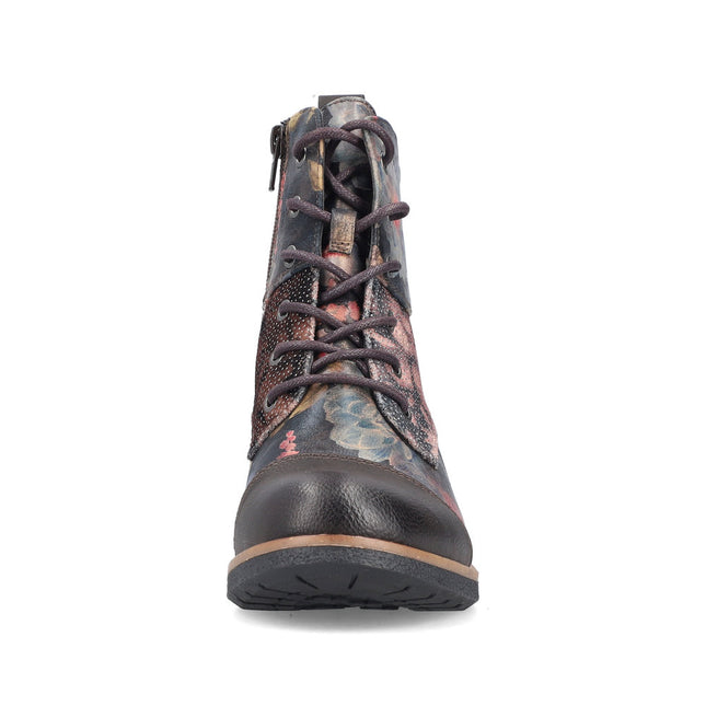 Rieker 94611-91 Multi Flower Ankle Boot