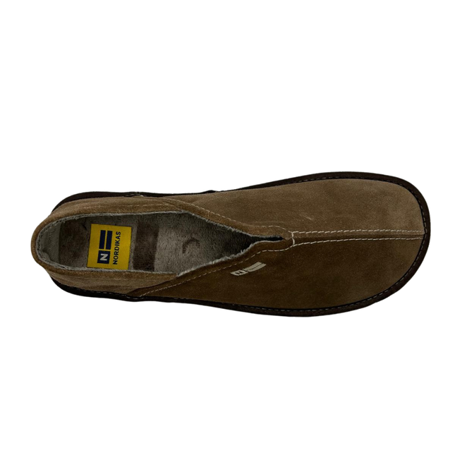 Nordikas 2134 - Tan Suede Mens Slippers