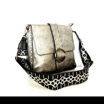 Concept Two Strap Vegan Body Silver Pewter