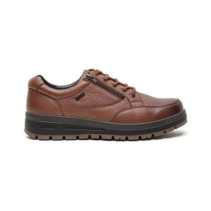 G Comfort A-913C Tan Wide Fit Trekking Shoes