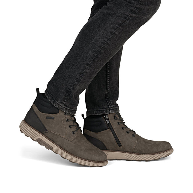 Rieker B3302-25 Olive Green Mens Winter Boot