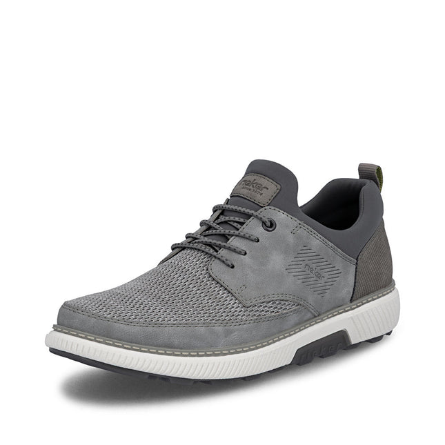 Rieker B3354-40 Grey Mens Casual Shoes