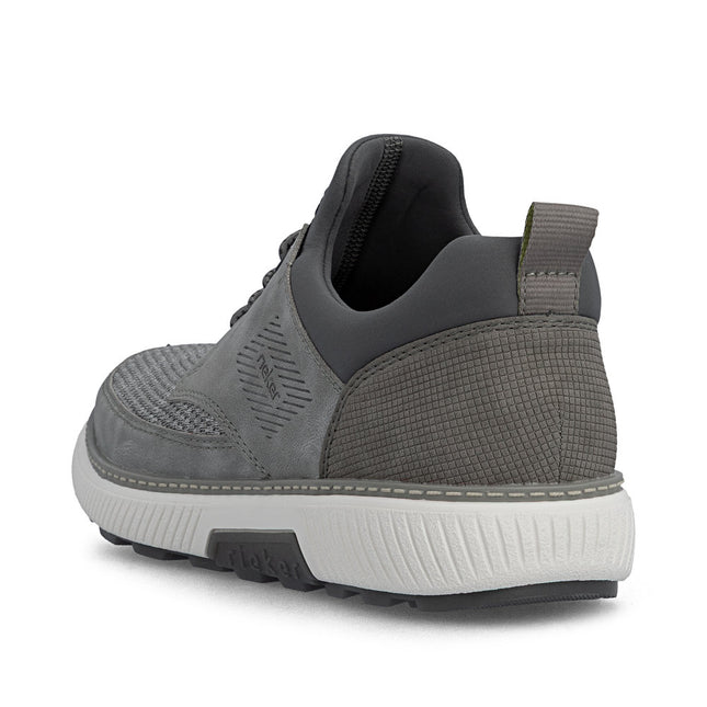 Rieker B3354-40 Grey Mens Casual Shoes