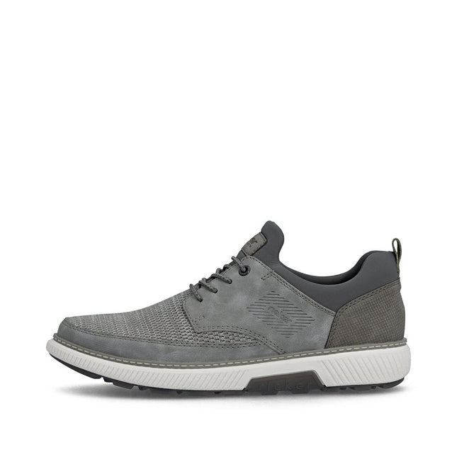 Rieker B3354-40 Grey Mens Casual Shoes