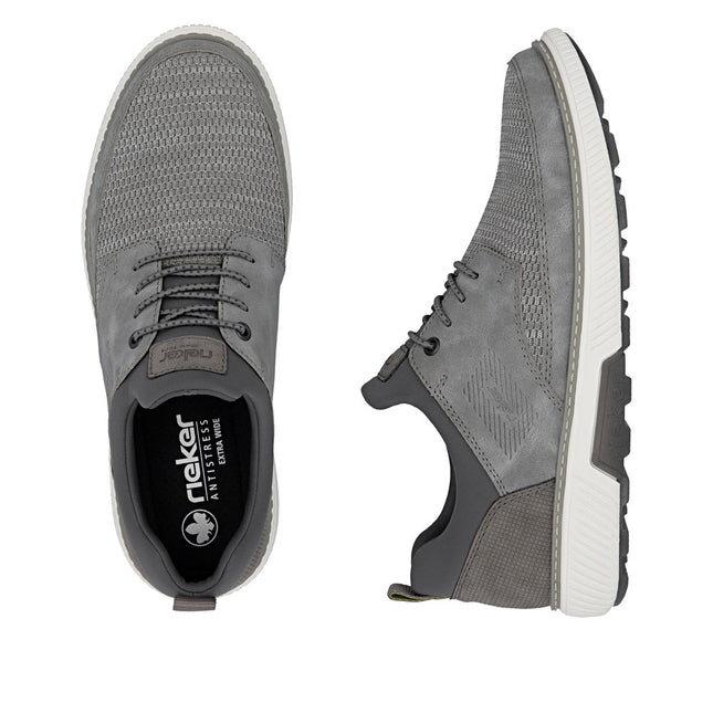 Rieker B3354-40 Grey Mens Casual Shoes