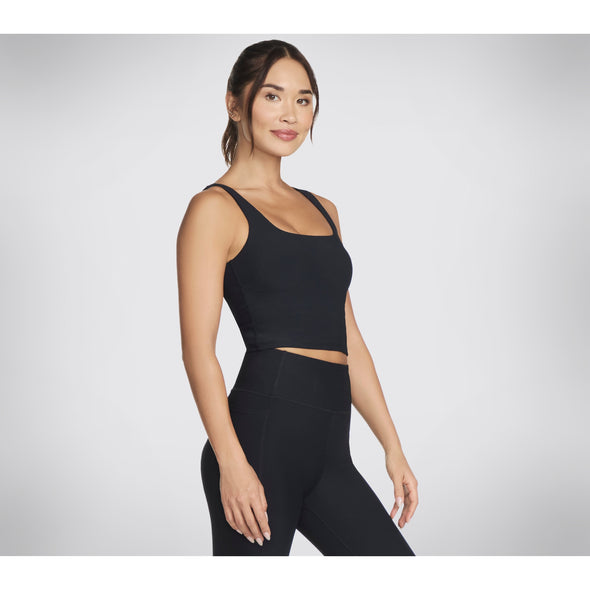 Skechers GoFlex Rib Bra Top Black