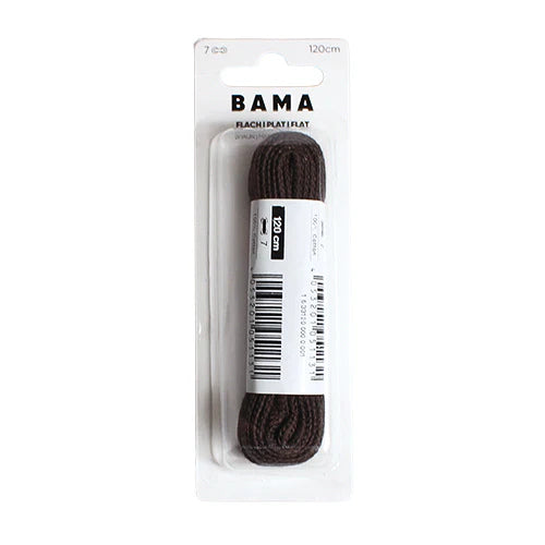 Bama 120cm Flat Brown Laces