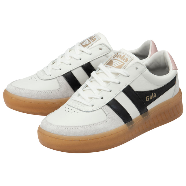 Gola Grandslam Elite White/Black/Chalk Pink/Gum