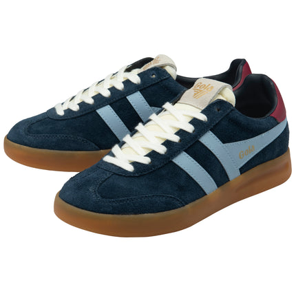 Gola Womens Cyclone Trainer Navy/Air/Cerise/Gum CLB762EE