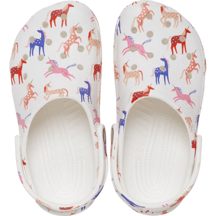 Crocs Classic Character Unicorn Print Clog Kids