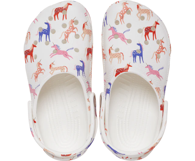 Crocs Classic Character Unicorn Print Clog T Kids