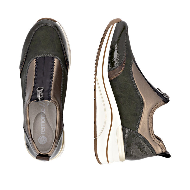 Remonte D0T08-54 Green Trainer