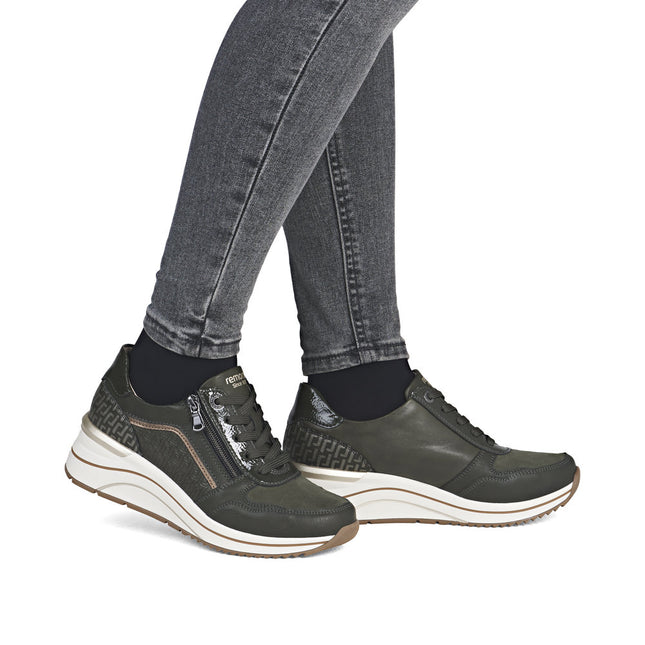 Remonte D0T16-54 Green Trainers
