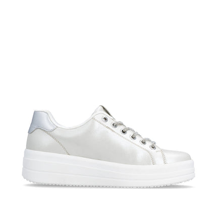Remonte D1C10-90 Silver Ladies Trainers