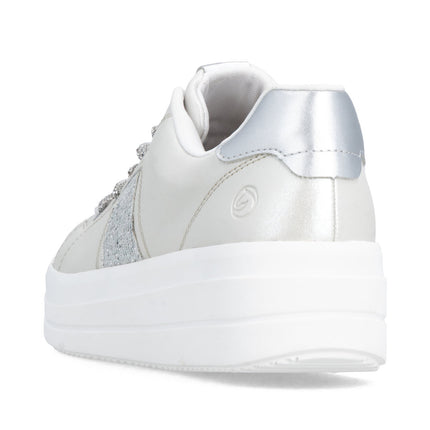 Remonte D1C10-90 Silver Ladies Trainers
