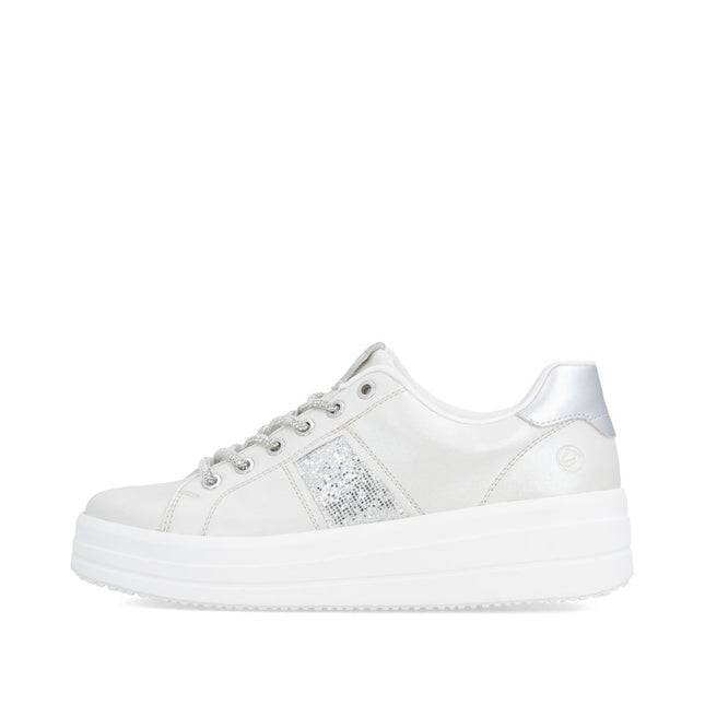 Remonte D1C10-90 Silver Ladies Trainers