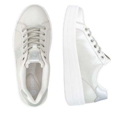 Remonte D1C10-90 Silver Ladies Trainers