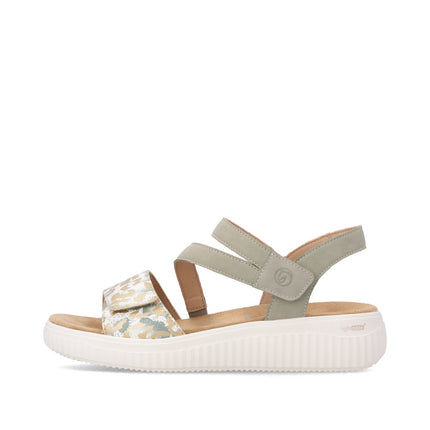 Remonte D3L51-52 Green Ladies Everyday Sandals