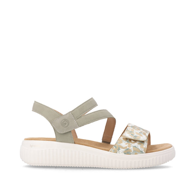 Remonte D3L51-52 Green Ladies Everyday Sandals