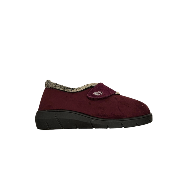 ROAL 14117 COPETE CON TRABA AITANA BURDEOS Ladies Burgundy Slippers