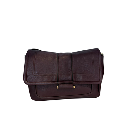 Concept Guitar Strap Vegan Burgundy Handbag