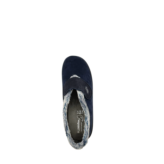 ROAL 14117 COPETE CON TRABA AITANA MARINO Ladies Navy Slippers