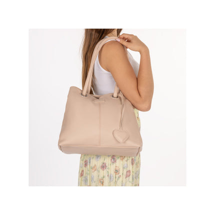 Rieker H1021-31 Pink Ladies Shoulder Handbag