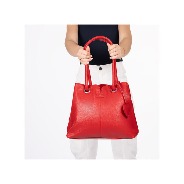 Rieker H1021-33 Red Ladies Shoulder Handbag