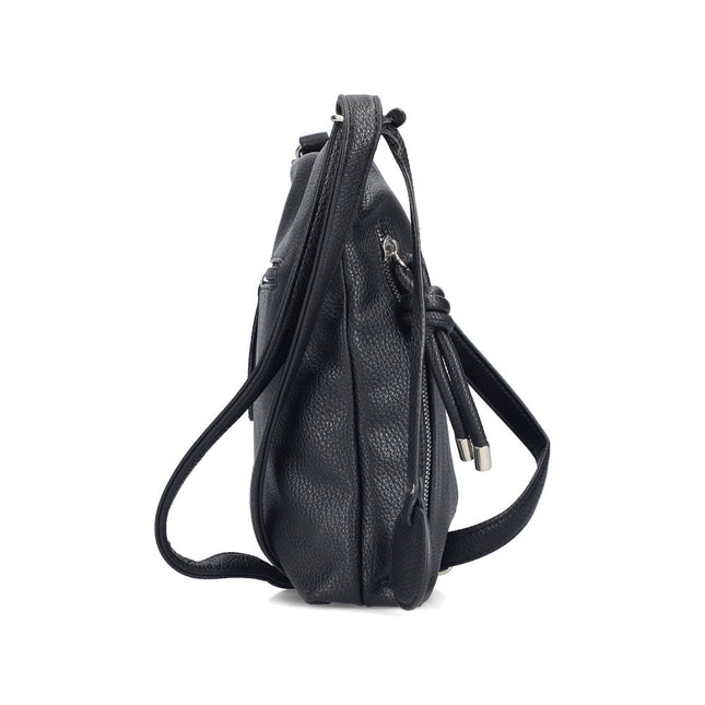 Rieker H1073-00 Black Ladies Shoulder Handbag