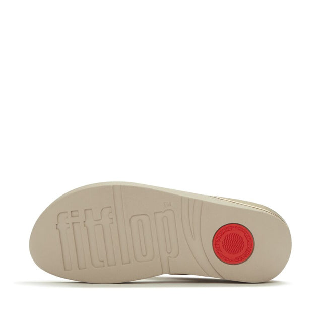 Fitflop HALO BEAD-CIRCLE METALLIC TOE-POST HJ1-675 Platino Ladies Sandals