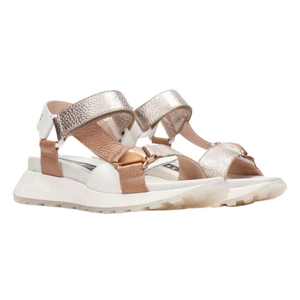 Hispanitas Bolero - V26 Almond Ladies Fashion Sandals CHV264807 Silver / White / Brown