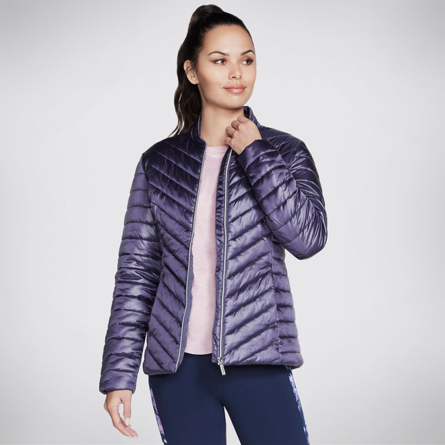 Skechers GoShield Shine Jacket Purple