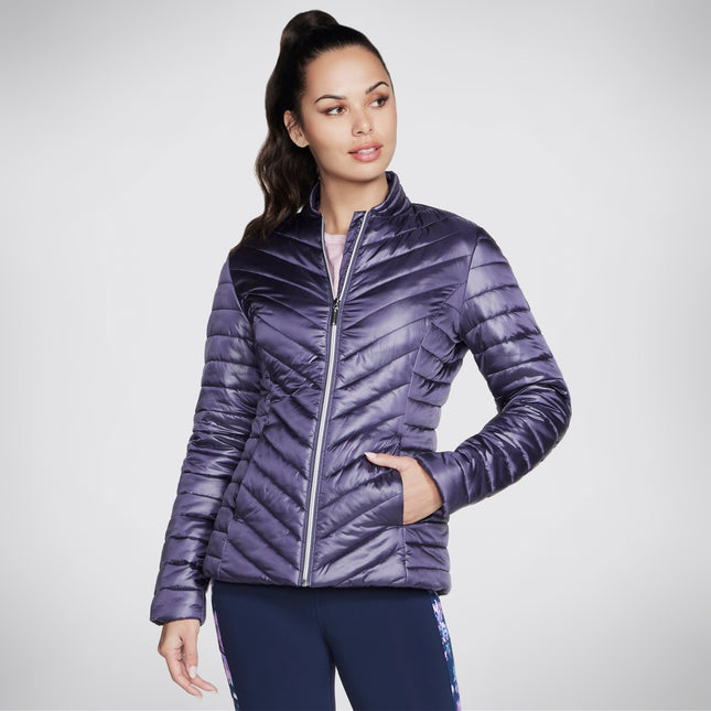 Skechers GoShield Shine Jacket Purple