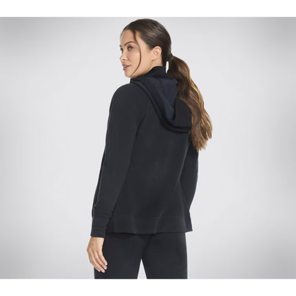 Skechers Skechluxe Elevate Hooded Jacket Black