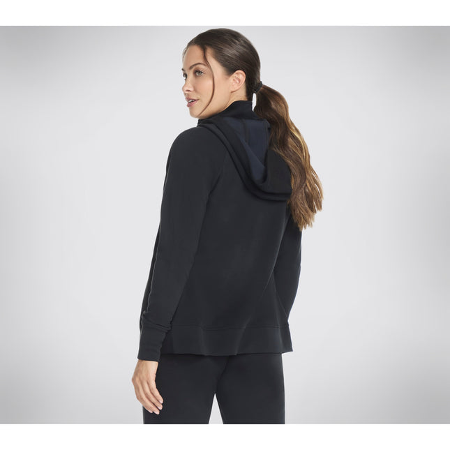 Skechers Skechluxe Elevate Hooded Jacket Black
